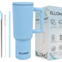 1200ML Tumbler with Lid and Straw